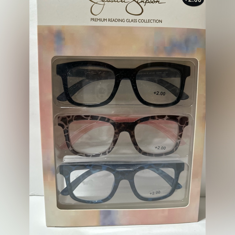 Jessica Simpson Fashion Reading Glasses +2.00